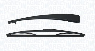 Stikla tīrītāju sviru kompl., Stiklu tīrīšanas sistēma MAGNETI MARELLI 000723180060