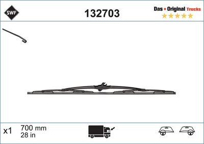 Щетка стеклоочистителя SWF 132703