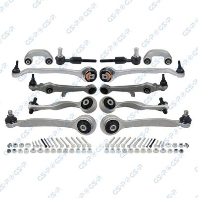 Ремкомплект, поперечный рычаг подвески GSP S990067SK