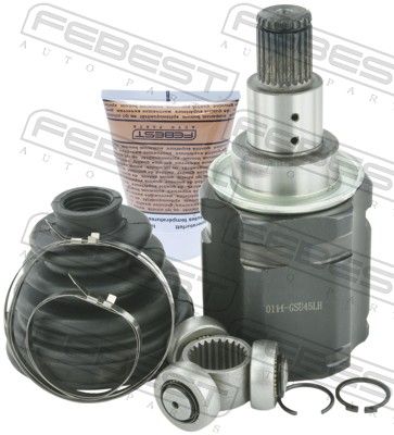 Šarnīru komplekts, Piedziņas vārpsta FEBEST 0111-GSU45LH