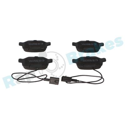 Bremžu uzliku kompl., Disku bremzes RAP BRAKES R-P0752