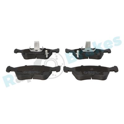 Bremžu uzliku kompl., Disku bremzes RAP BRAKES R-P0977
