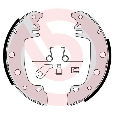 Bremžu loku komplekts BREMBO S 68 528