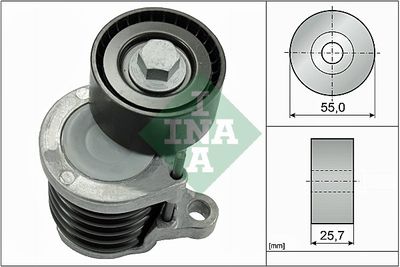 Siksnas spriegotājs, Ķīļsiksna Schaeffler INA 534 0591 10