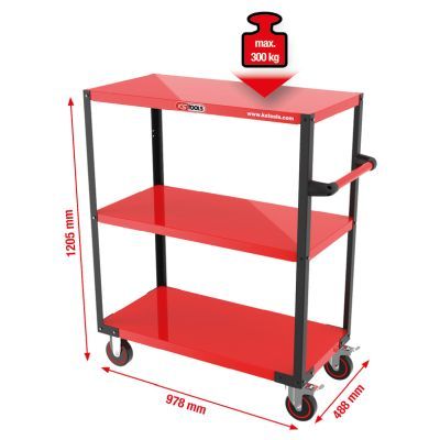 Darbnīcas apkopes ratiņi KS TOOLS 890.0009