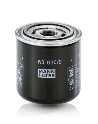 Масляный фильтр MANN-FILTER WD 920/9