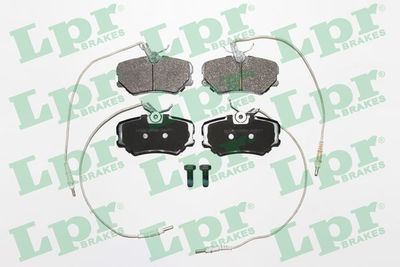Комплект тормозных колодок, дисковый тормоз LPR 05P636