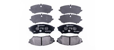 Комплект тормозных колодок, дисковый тормоз HELLA 8DB 355 009-521