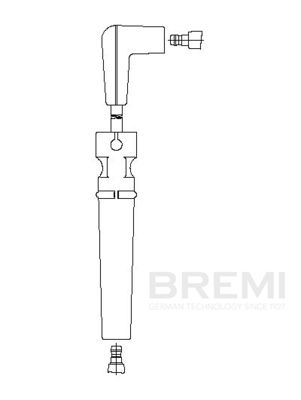 Augstsprieguma vads BREMI 402/69