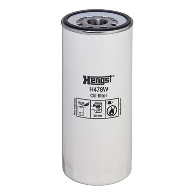 Eļļas filtrs HENGST FILTER H478W