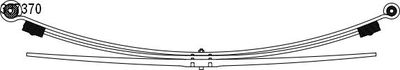 Многолистовая рессора CS GERMANY 10.337.370.00