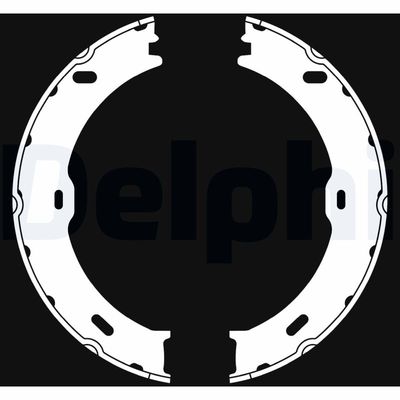 Комплект тормозных колодок DELPHI LS2018