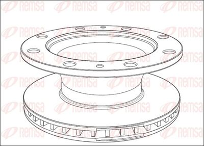 Bremžu diski REMSA NCA1014.20