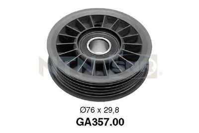 Spriegotājrullītis, Ķīļrievu siksna SNR GA357.00