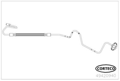 Bremžu šļūtene CORTECO 49420940