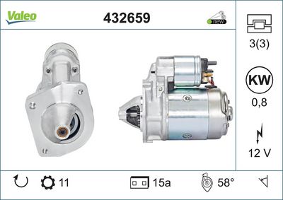 Starteris VALEO 432659