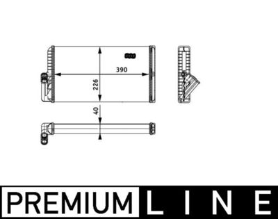 Siltummainis, Salona apsilde MAHLE AH 129 000P