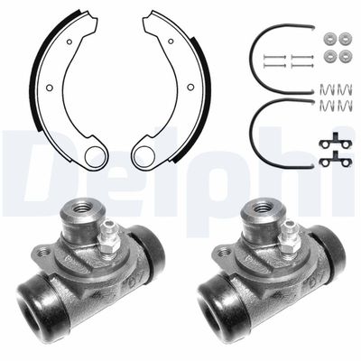 Комплект тормозных колодок DELPHI 683