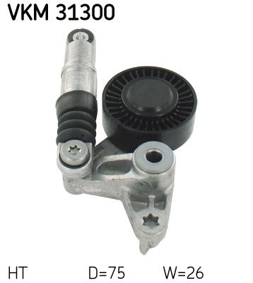 Натяжитель ремня, клиновой зубча SKF VKM 31300