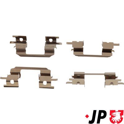 Комплектующие, колодки дискового тормоза JP GROUP 4664001110