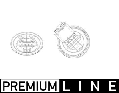 Сопротивление, вентилятор салона MAHLE ABR 39 000P