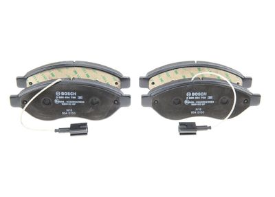 Bremžu uzliku kompl., Disku bremzes BOSCH 0 986 494 798