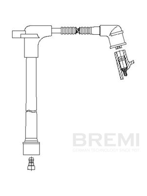 Augstsprieguma vads BREMI 6A27E42