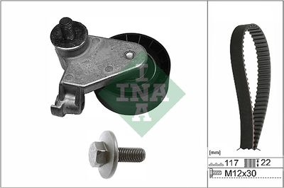 Комплект ремня ГРМ Schaeffler INA 530 0735 10