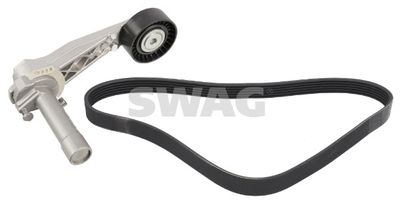 Ķīļrievu siksnu komplekts SWAG 33 10 9587