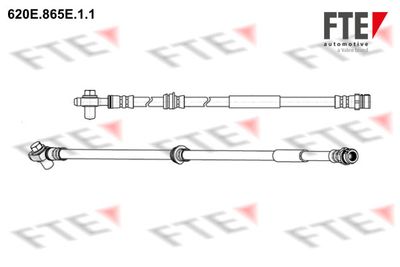 Тормозной шланг FTE 9240814