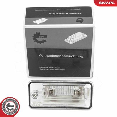 Numurzīmes apgaismojuma lukturis ESEN SKV 72SKV040