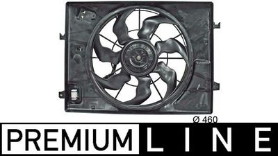 Вентилятор, охлаждение двигателя MAHLE CFF 255 000P