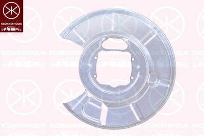 Отражатель, диск тормозного механизма KLOKKERHOLM 0066878