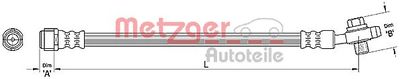 Тормозной шланг METZGER 4110381