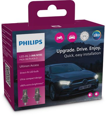 Kvēlspuldze, Tālās gaismas lukturis PHILIPS 11342U2500CX