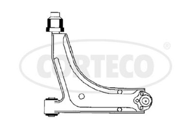 Vikšro valdymo svirtis CORTECO 49400816