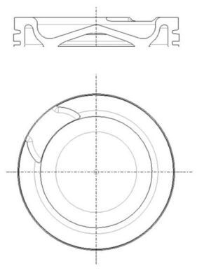 Virzulis MAHLE 001 PI 00191 000