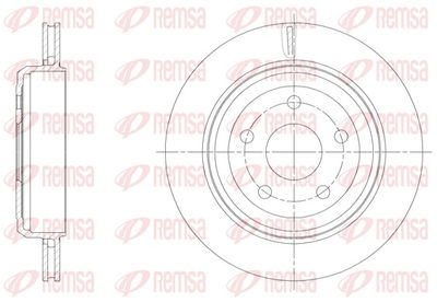 Тормозной диск REMSA 61513.10