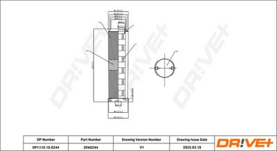 Воздушный фильтр Dr!ve+ DP1110.10.0244