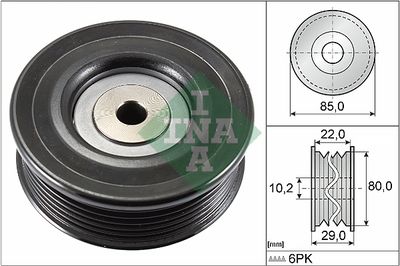 Parazīt-/Vadrullītis, Ķīļrievu siksna Schaeffler INA 532 0799 10