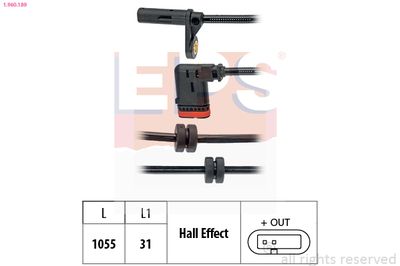 Devējs, Riteņu griešanās ātrums EPS 1.960.189