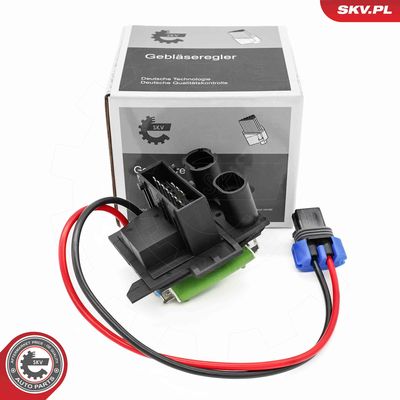 Rezistors, Salona ventilators ESEN SKV 94SKV131