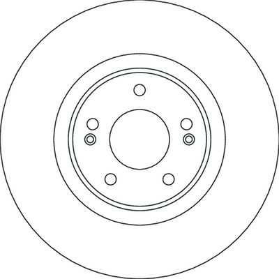 Bremžu diski TRW DF4632S