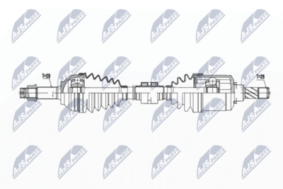 Piedziņas vārpsta NTY NPW-NS-168