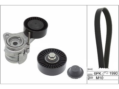 Ķīļrievu siksnu komplekts Schaeffler INA 529 0043 10