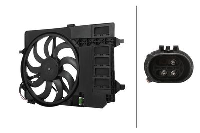 Ventilators, Motora dzesēšanas sistēma HELLA 8EW 366 420-591