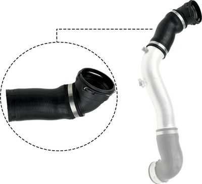 Трубка нагнетаемого воздуха GATES 09-0725