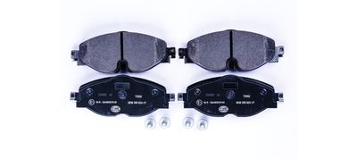 Комплект тормозных колодок, дисковый тормоз HELLA 8DB 355 023-171