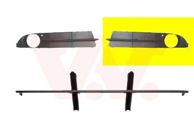 Ventilatora reste, Bampers VAN WEZEL 0655591