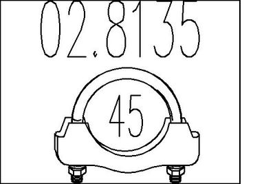 Соединительные элементы, система выпуска MTS 02.8135